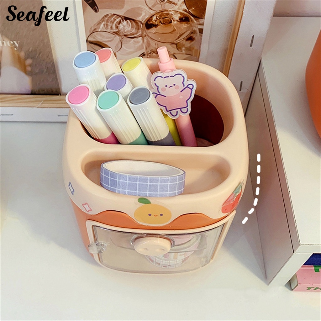 Hộp Đựng Bút Họa Tiết Hoạt Hình Sức Chứa Lớn