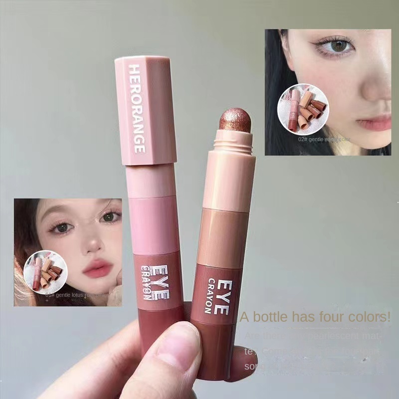 Phấn Mắt Dạng Thỏi Màu Sắc Long Lanh Chống Nước Tiện Dụng
