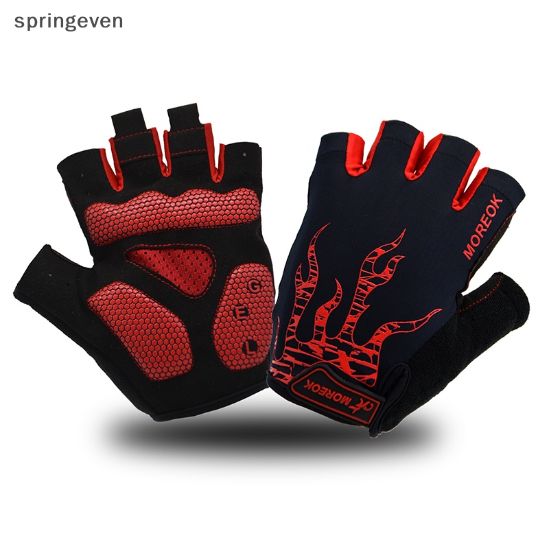 Găng Tay Gel Đệm 5MM Thoáng Khí Chống Trượt Tiện Dụng Khi Đạp Xe Leo Núi