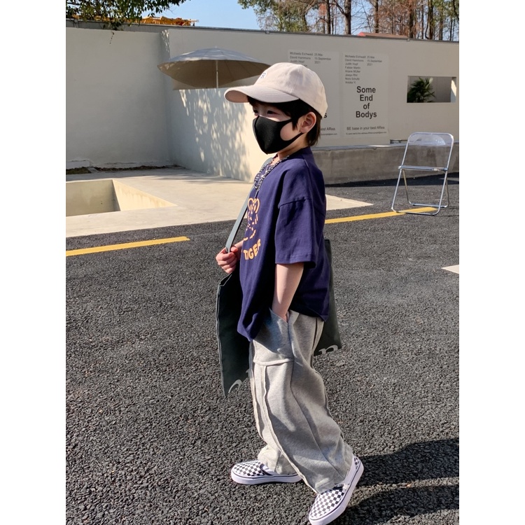 Yidanl Mới Áo Thun Tay Ngắn In Hình Cho Bé Trai