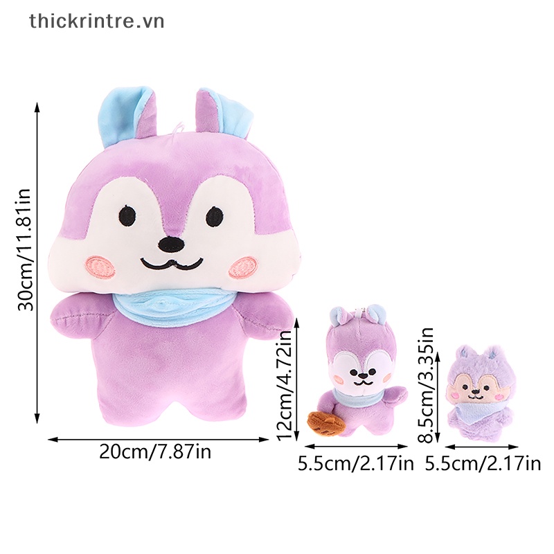 Thú Nhồi Bông Bt21 Dễ Thương Treo Balo