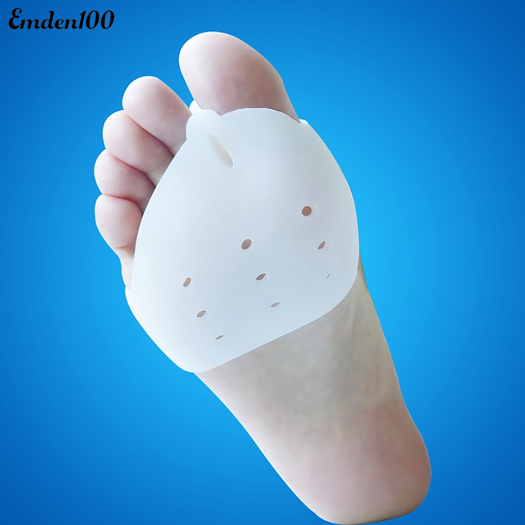 1 Cặp Đai Silicone Tách Ngón Chân Có Thể Điều Chỉnh Tiện Lợi