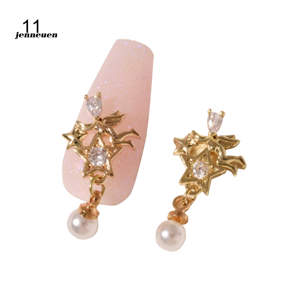 Phụ Kiện Trang Trí Móng Tay Đính Đá Zircon Lấp Lánh DIY