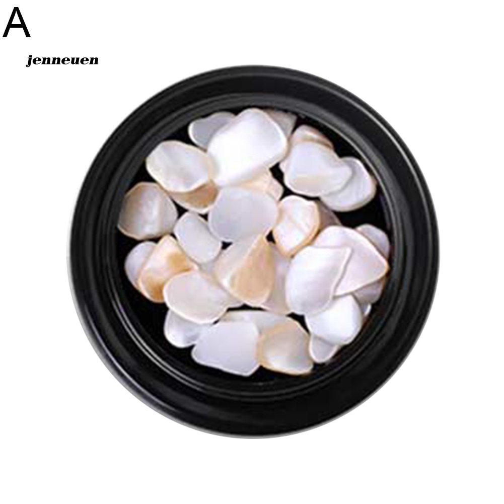 Hạt Đá Vỏ Sò Mini Nhiều Màu Sắc Trang Trí Móng Tay Nghệ Thuật DIY