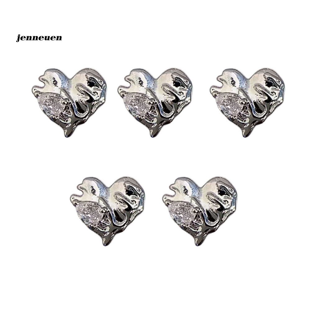 Set 5 Phụ Kiện Đính Trang Trí Móng Tay Nghệ Thuật Dành Cho Nữ