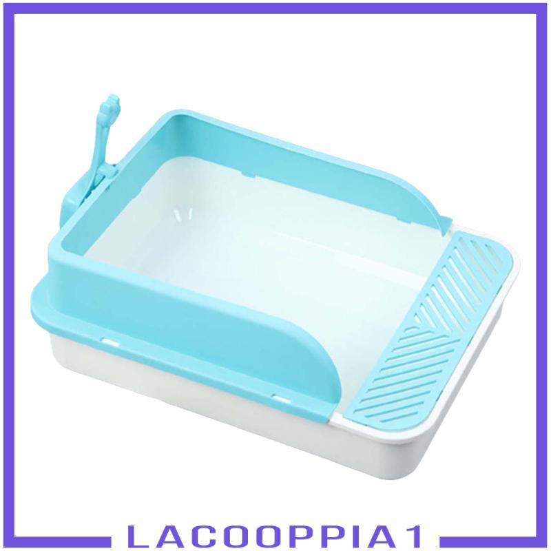 Khay Đi Vệ Sinh Chống Văng Nước Tiện Dụng Cho Mèo Cưng