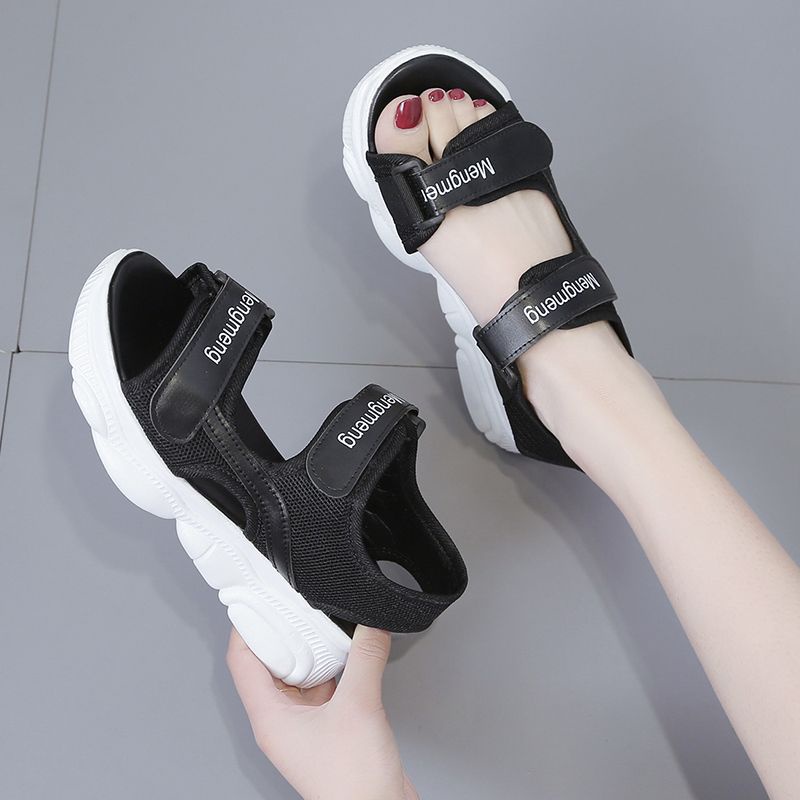 CHZK phong cách mới phiên bản hàn quốc dành cho sinh viên dép đi biển dày-chữa nữ