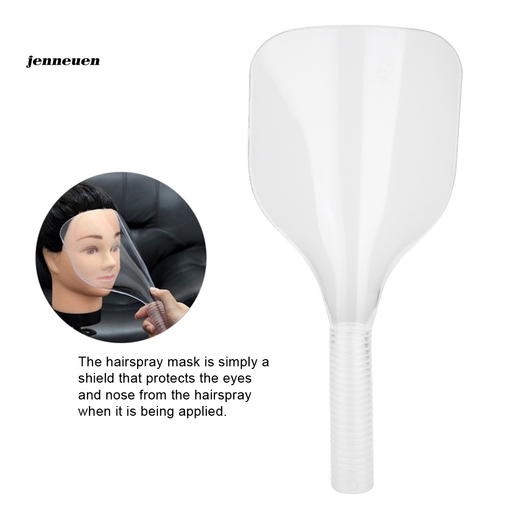 Mặt Nạ Nhựa ABS Bảo Vệ Mặt Khi Cắt Tóc Tiện Dụng