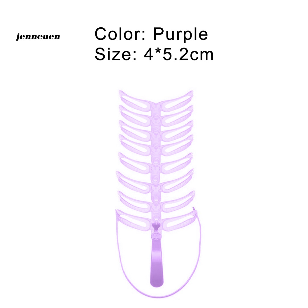 Khuôn Nhựa Kẻ Lông Mày 8 Kiểu Dành Cho Gia Đình