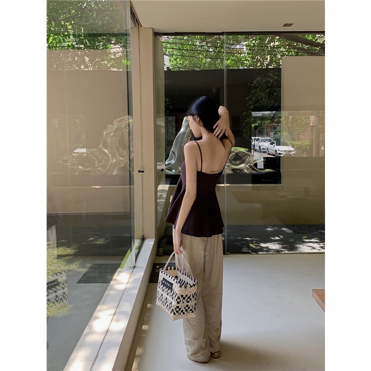 Áo Thun Màu Trơn Dáng Ôm Thời Trang Mùa Hè Hàng Mới Dành Cho Bạn Nữ