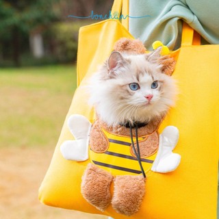 Túi đeo cún meo - Túi đeo chéo hình con ong cho cún mèo Bốn Chân Bonchan.petstore