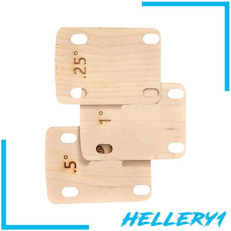 Set 3 Đệm Tăng Chiều Cao 4 Lỗ Chuyên Dụng Cho Đàn Guitar Điện