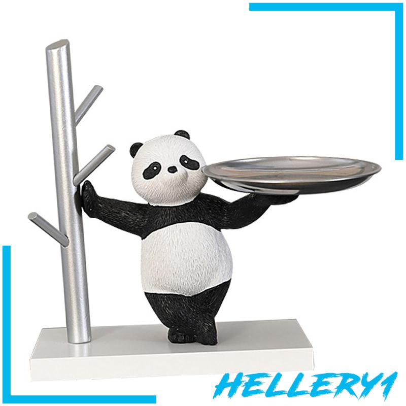 Phụ Kiện Trang Trí Hình Gấu Trúc Bằng Resin Dễ Thương Bắt Mắt