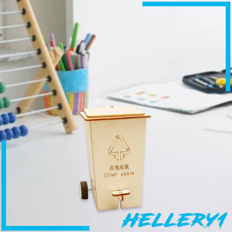 Thùng Rác Lật Xếp Hình 3D Cho Phòng Khách