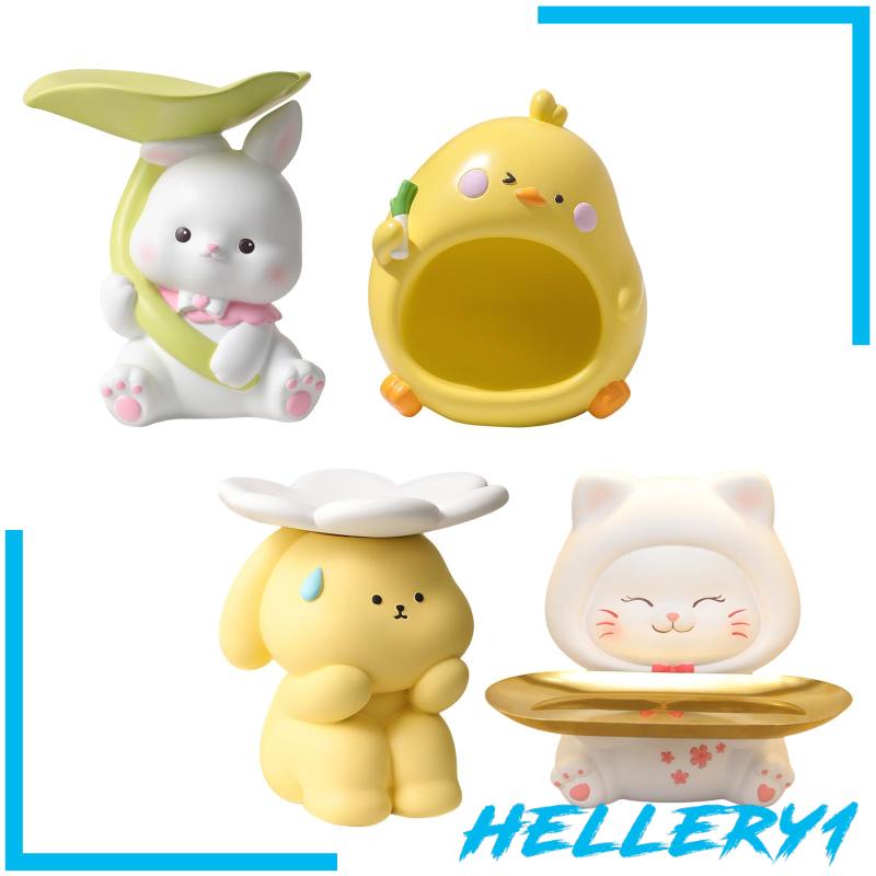 Hộp Đựng Tượng Điêu Khắc Bằng Nhựa Resin Hình Động Vật