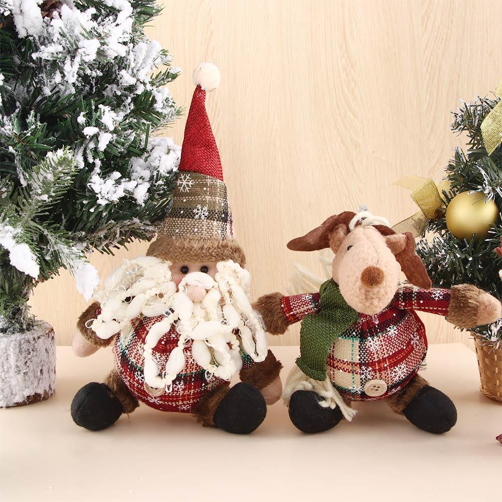 Búp Bê Trang Trí Giáng Sinh Hình Ông Già Noel