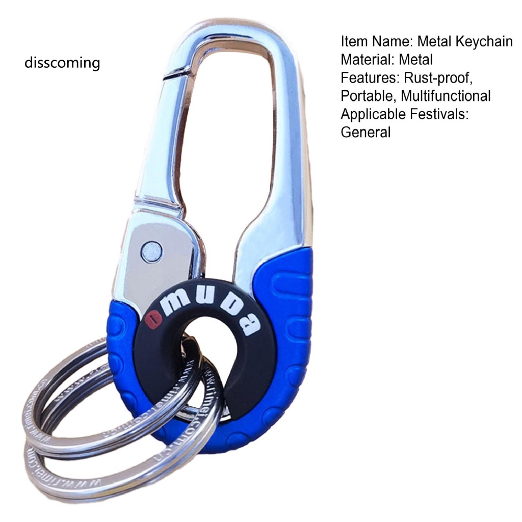 Áo Thun SL SL SL SL SL SL SL| Móc Chìa Khóa Bằng Kim Loại Có Vòng Nhẫn Chống Thất Lạc Cho Các Hoạt Động Ngoài Trời