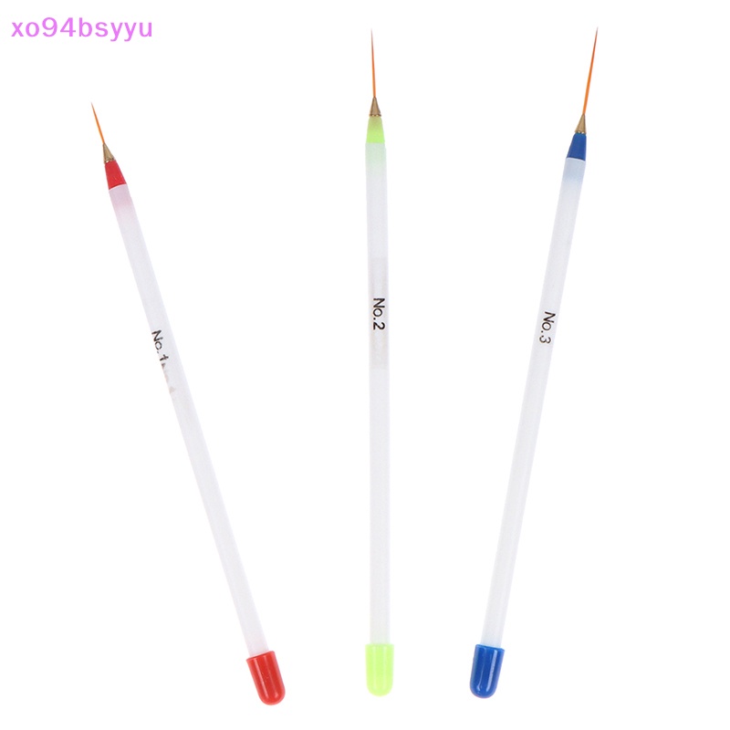 Set 3 Cọ Vẽ Trang Trí Móng Nghệ Thuật Đầu Mềm Xo94Bsyu