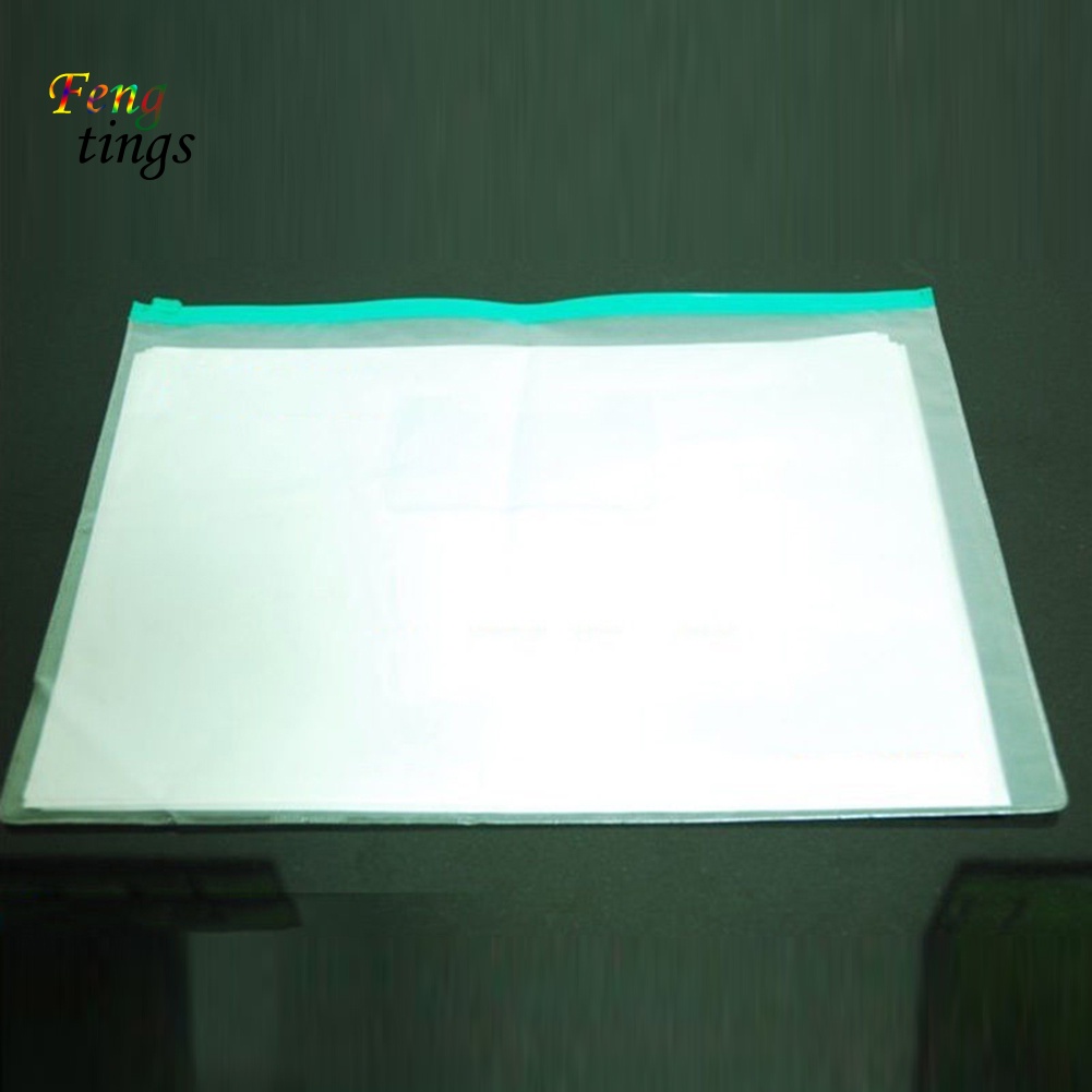 Bộ 2 Túi Đựng Bút Chống Thấm Nước Có Khóa Kéo Tiện Dụng