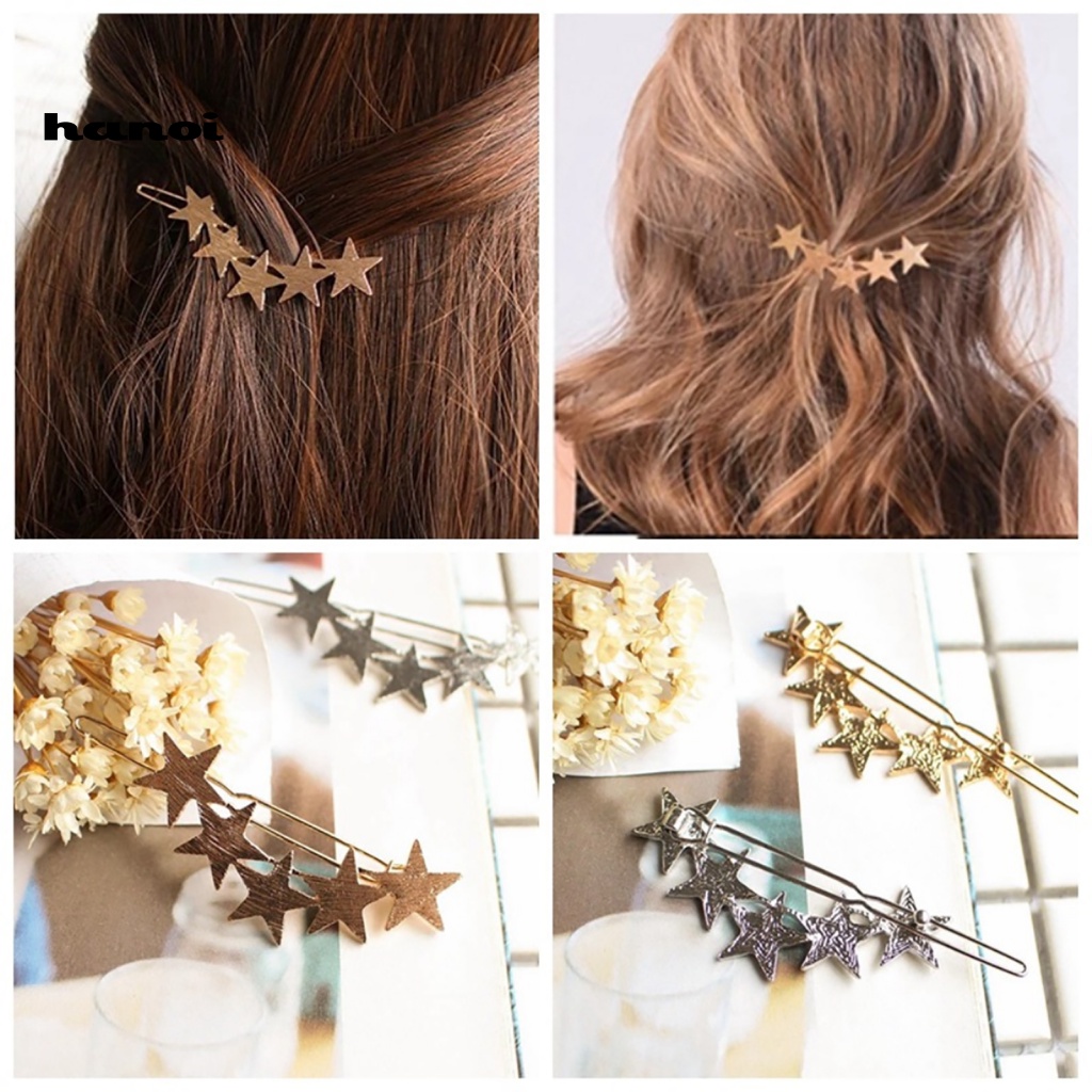 Kẹp Tóc Hợp Kim Thiết Kế Đơn Giản Thời Trang Cho Nữ