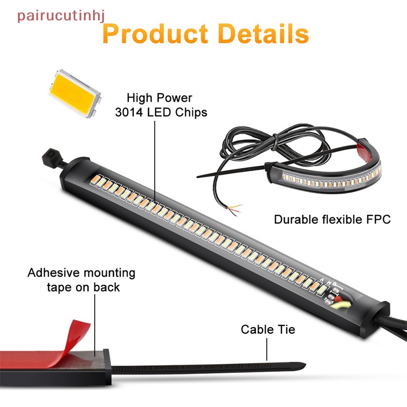Cặp Đèn LED Tín Hiệu Xi Nhan DRL Chuyên Dụng Cho Xe Mô Tô