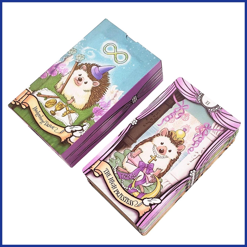 Bộ Bài Tarot 78 Miếng Hình Nhím Độc Đáo