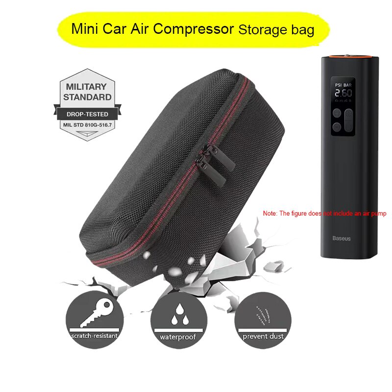 Túi Bơm Hơi baseus mini 12v 150psi Thông Minh Tiện Dụng Cho Bánh Xe Hơi