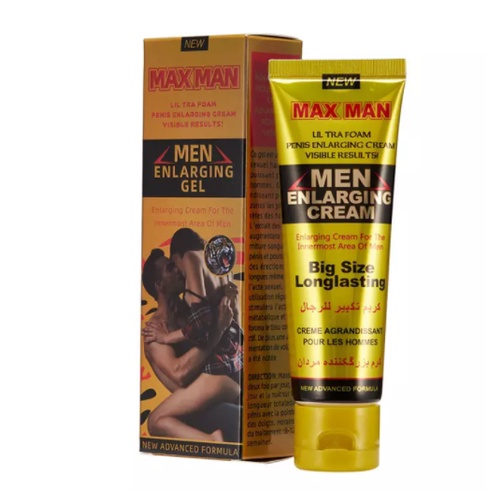 Kem Max Vàng Làm TO Dài Cậu Bé Tuýp 50ml