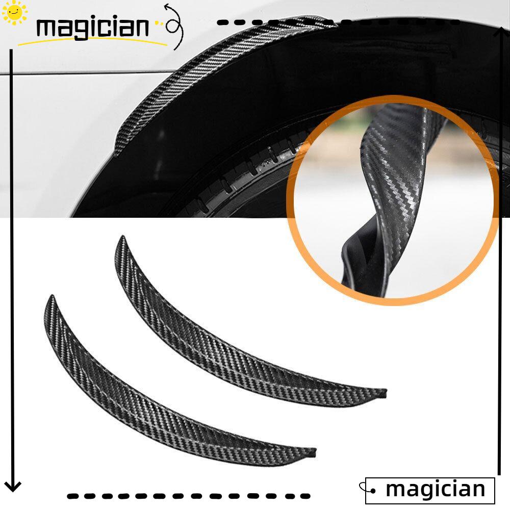 2 Dải Dán Sợi Carbon Bảo Vệ Viền Bánh Xe Hơi