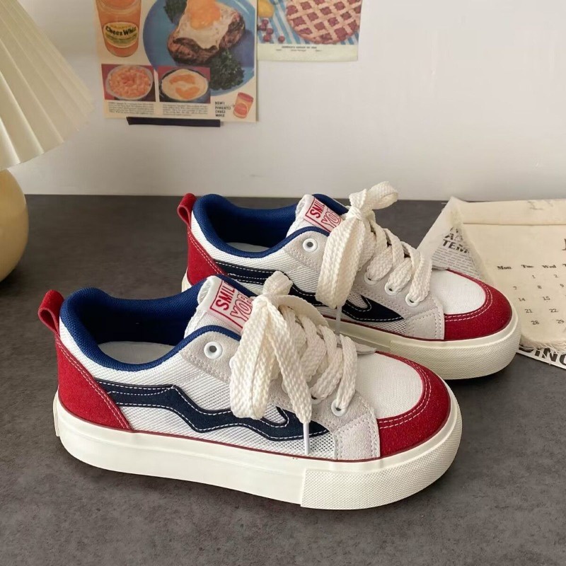 Giày Thể Thao Vải Canvas Thoáng Khí Phong Cách Hàn Quốc Thời Trang Mùa Hè Mới 2023