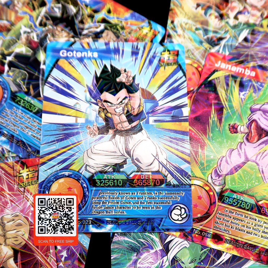 Bộ Bài 7 Viên Ngọc Rồng Dragon Ball Thẻ Kim Tuyến - Bộ thẻ bài Dragon ball card-Thẻ bài Đồ Chơi