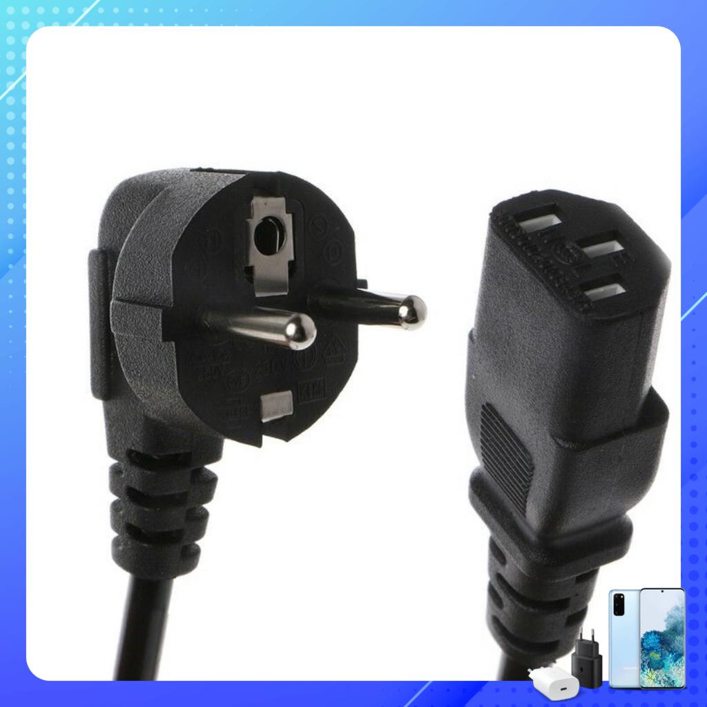 Combo 3 sợi Cáp nguồn máy tính 2 chấu dài 1.8m 1.2m tùy chọn