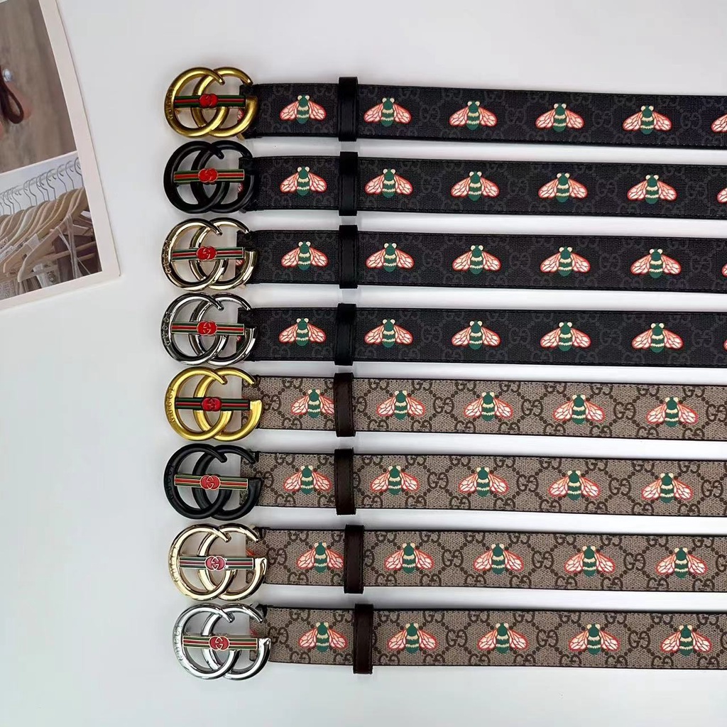 3,8cm phù hợp cho cả nam và nữ. Thắt lưng, thắt lưng da thật, logo gg, thắt lưng bộ đôi in hình ong, thắt lưng quần jean, thắt lưng cặp đôi trang trọng