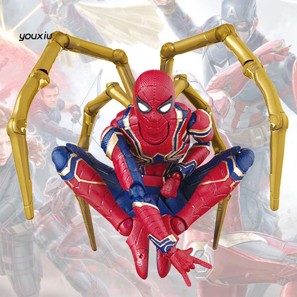 Yx Mô Hình Người Nhện Bề Mặt Mịn Cho Trẻ Em Sturdy