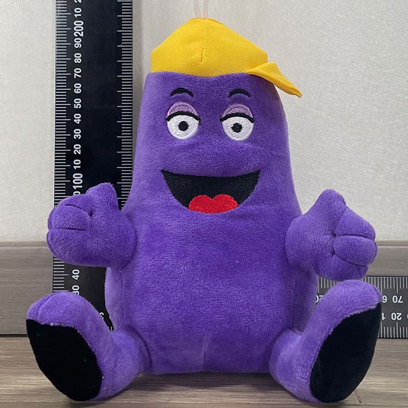 Rytanda Grimaca Plush Toy Stuffed Animal Purple Plushie Doll Toys Gift for Kids Children Macaron thỏ ôm gối dễ thương Macaron búp bê búp bê quà tặng sinh nhật cho trẻ em