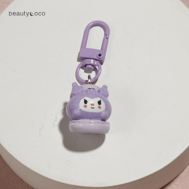 Beautycoco🍊Móc Khóa Ba Chiều Hình Cún Kuromi Cinnamon Màu Macaron Dễ Thương Phong Cách Nhật Bản Dành Cho Bạn Gái