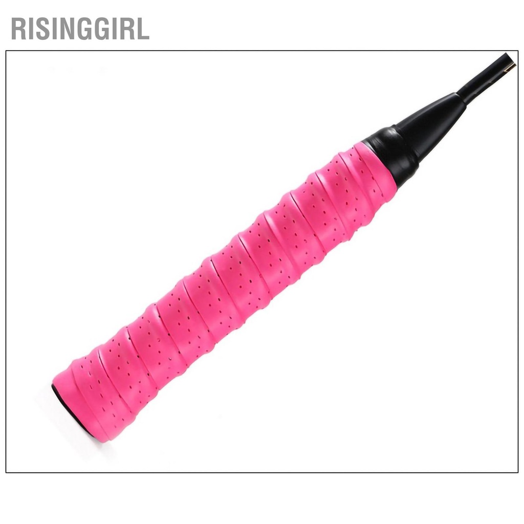 RisingGirl Vợt cầu lông Đai thấm mồ hôi Thoáng khí Keel Grip Keo dán tay cho thể dục thao
