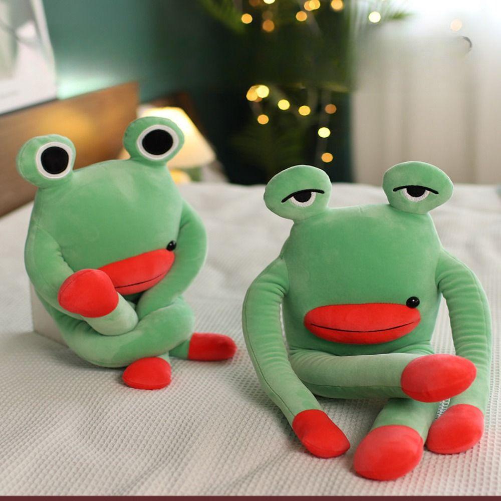 Thú Nhồi Bông Hình Ếch Mắt To Có Cánh / Ếch Mắt To Làm Quà Tặng Kỳ Nghỉ 2Lip