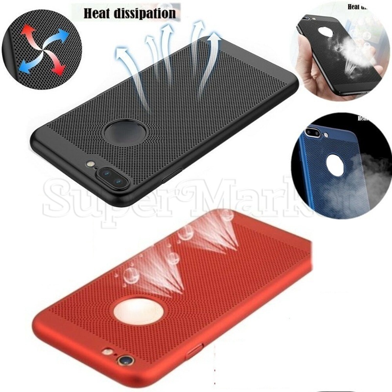 Ốp Điện Thoại Tản Nhiệt Chống Trầy Thoáng Khí Cho IPhone 5 / 6 / 7