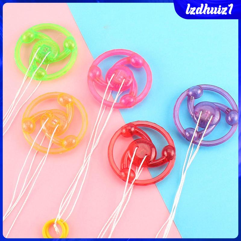 Bánh Đà Kéo Dây Có Đèn Phát Sáng Độc Đáo Cho Trẻ Em