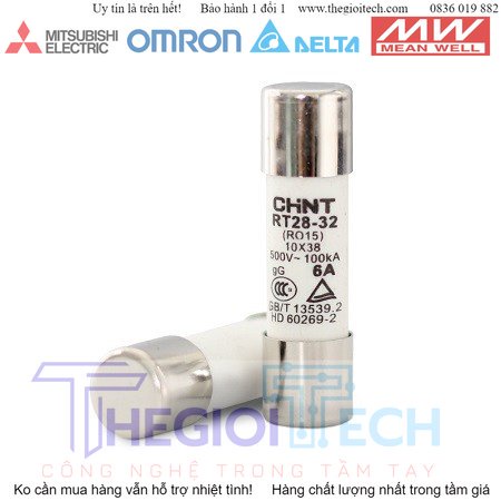 Cầu chì ChinT RT28-32 2A, 6A, 10A, 16A, 20A, 32A - RT28-32 2A