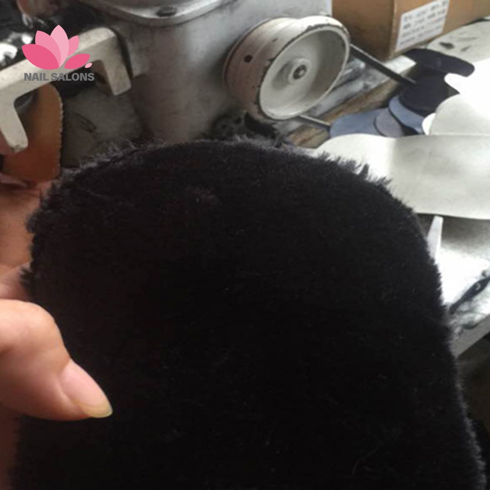 Găng Tay Lông Cừu Giả Mềm Mại Dùng Để Lau Chùi Đánh Bóng Giày Da