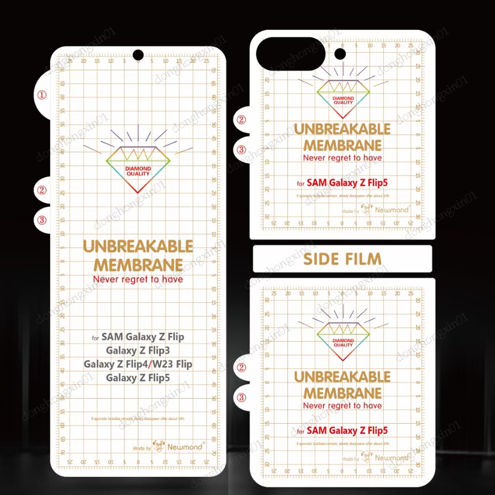 Kính Cường Lực Hydrogel Mềm Nhám Bảo Vệ Màn Hình Cho Samsung Galaxy Z Flip 4 3 ZFLIP3 ZFLIP4