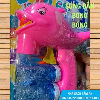 Súng bắn bong bóng cá heo No 688 - Súng phun bong bóng xà phòng