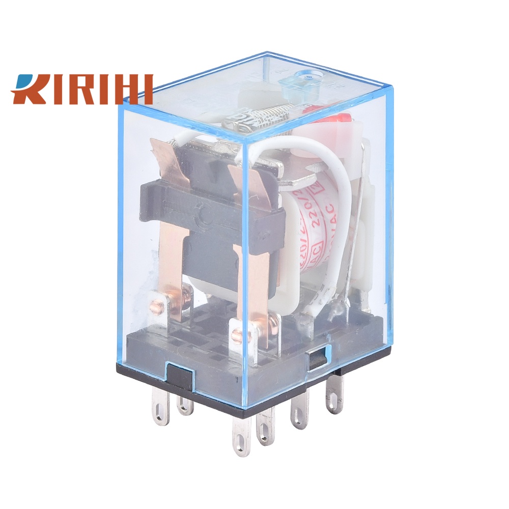 RIRIHI Rơ Le Điện Từ MY2NJ 8 Pin 11 Pin AC110 / 220V DC12 / 24V