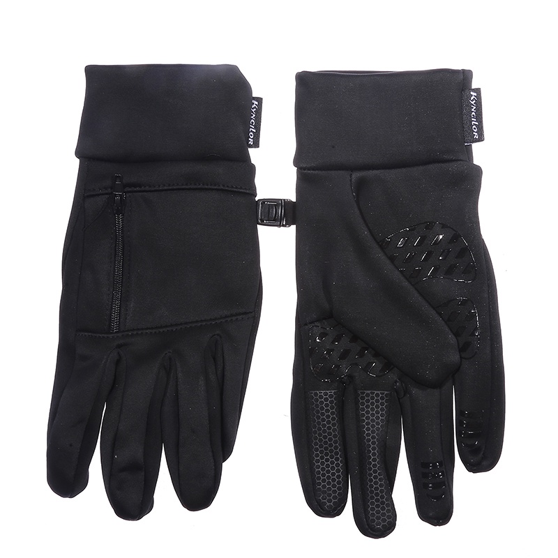 Mùa đông không thấm nước đi xe đạp găng tay thể thao ngoài trời chạy xe máy ski touch