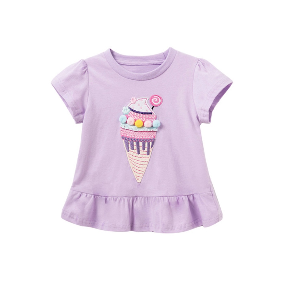 Áo Thun Phong Cách Âu Mỹ Cho Bé Gái