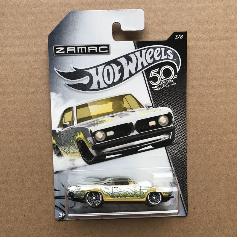 Mô Hình Xe Hơi Đồ Chơi Hot Wheels Kỉ Niệm 50 Năm Bằng Hợp Kim Cho Bé Trai
