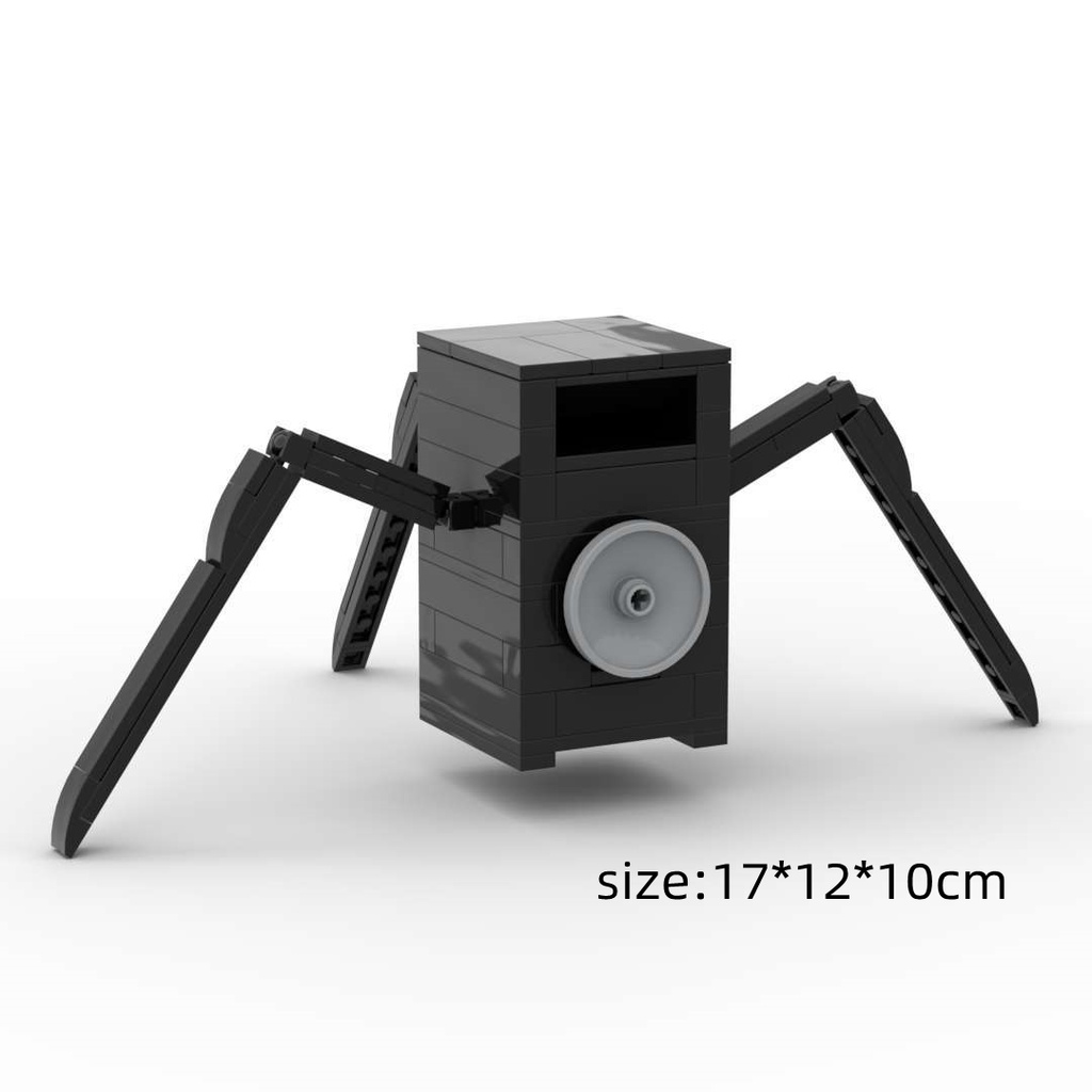 208 Skibidi Toilet VS Photographer Model Titan Nữ nhân vật truyền hình Spider Monitor Khối đồ chơi giáo dục trẻ em Quà tặng cho trẻ em