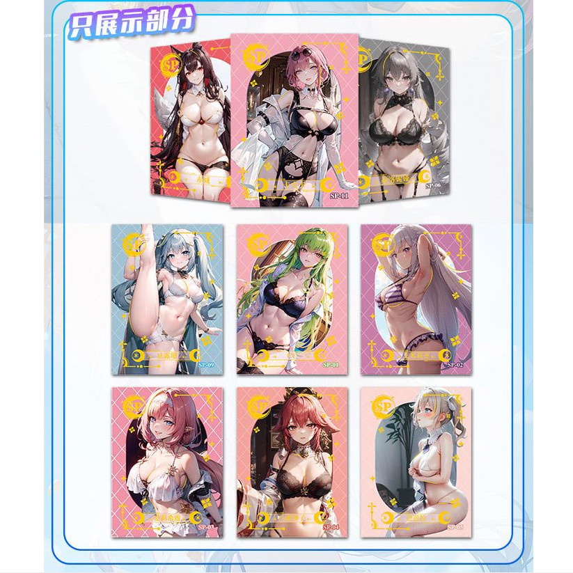 Bộ Sưu Tập Thẻ Hình Nữ Thần Mặc Bikini